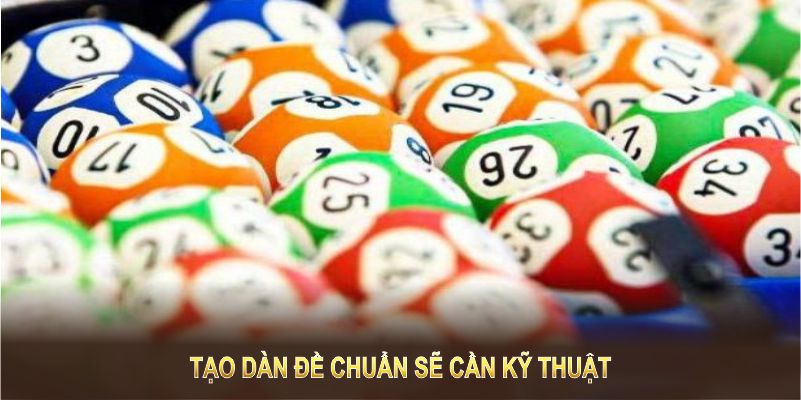 Tạo dàn đề chuẩn sẽ cần kỹ thuật và đòi hỏi sự kiên nhẫn